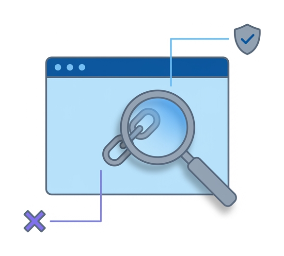 Testing Suspicious Links Without Risk